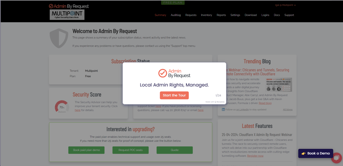 Read more about the article Admin By request Demo